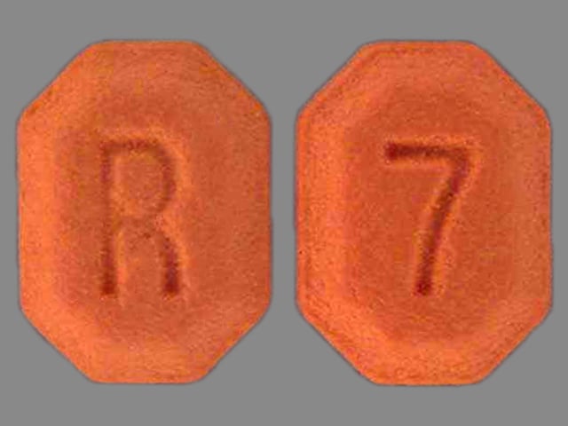 Image 1 - Imprint 7 R - Lozol 1.25 mg