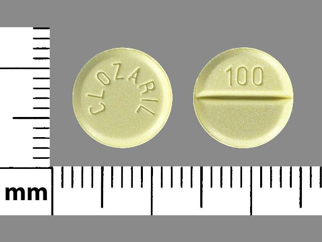 Image 1 - Imprint CLOZARIL 100 - Clozaril 100 mg