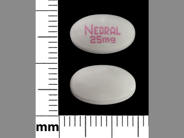 Image 1 - Imprint NEORAL 25mg - Neoral 25 mg