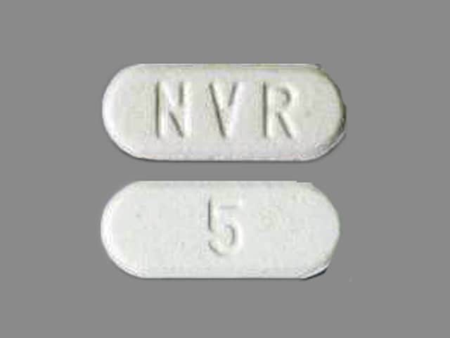 Imprint NVR 5 - Afinitor 5 mg