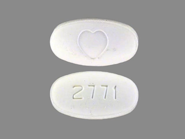 Image 1 - Imprint 2771 Logo (Heart) - Avapro 75 mg