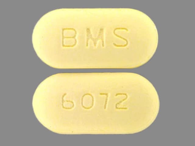 Image 1 - Imprint BMS 6072 - Glucovance 1.25 mg / 250 mg
