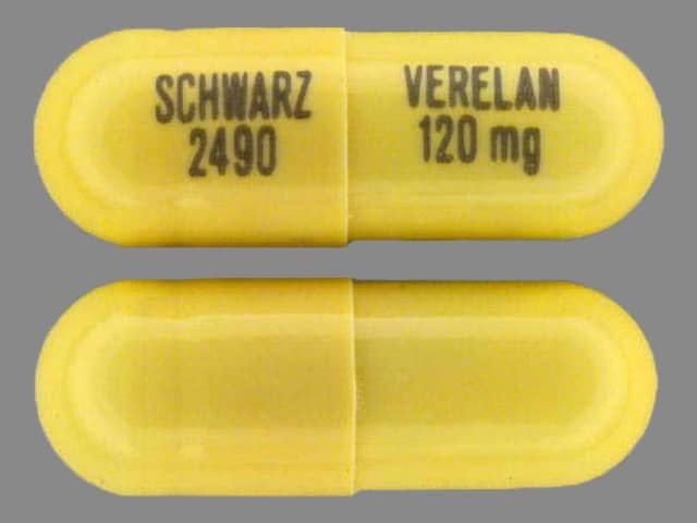 Image 1 - Imprint SCHWARZ 2490 VERELAN 120 mg - Verelan 120 mg