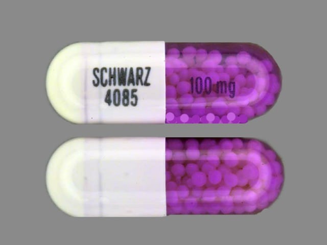 Image 1 - Imprint 100 mg SCHWARZ  4085 - Verelan PM 100 mg