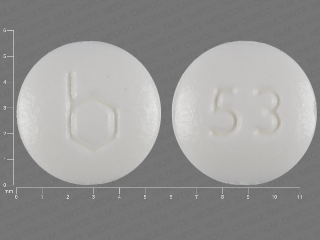 Image 1 - Imprint b 53 - Mimvey Lo estradiol 0.5 mg / norethindrone acetate 0.1 mg