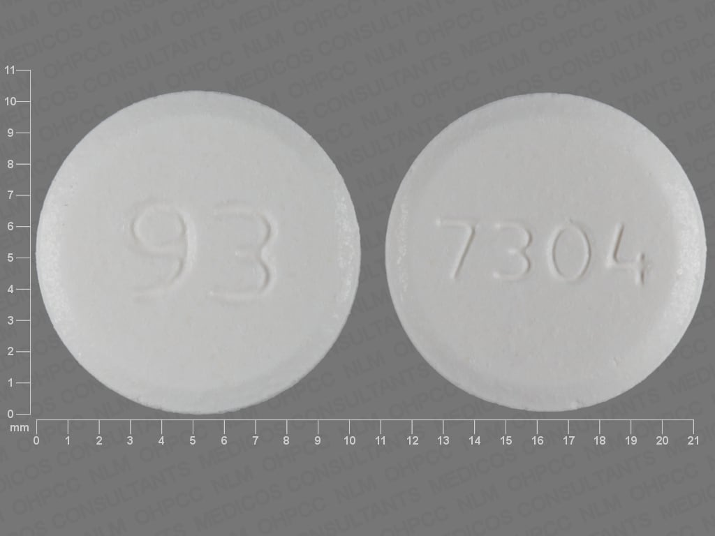 Image 1 - Imprint 7304 93 - mirtazapine 30 mg