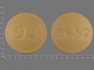 Image 1 - Imprint 93 9652 - prochlorperazine 10 mg