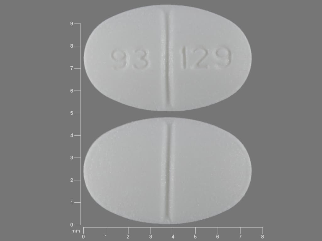Imprint 93 129 - estazolam 1 mg