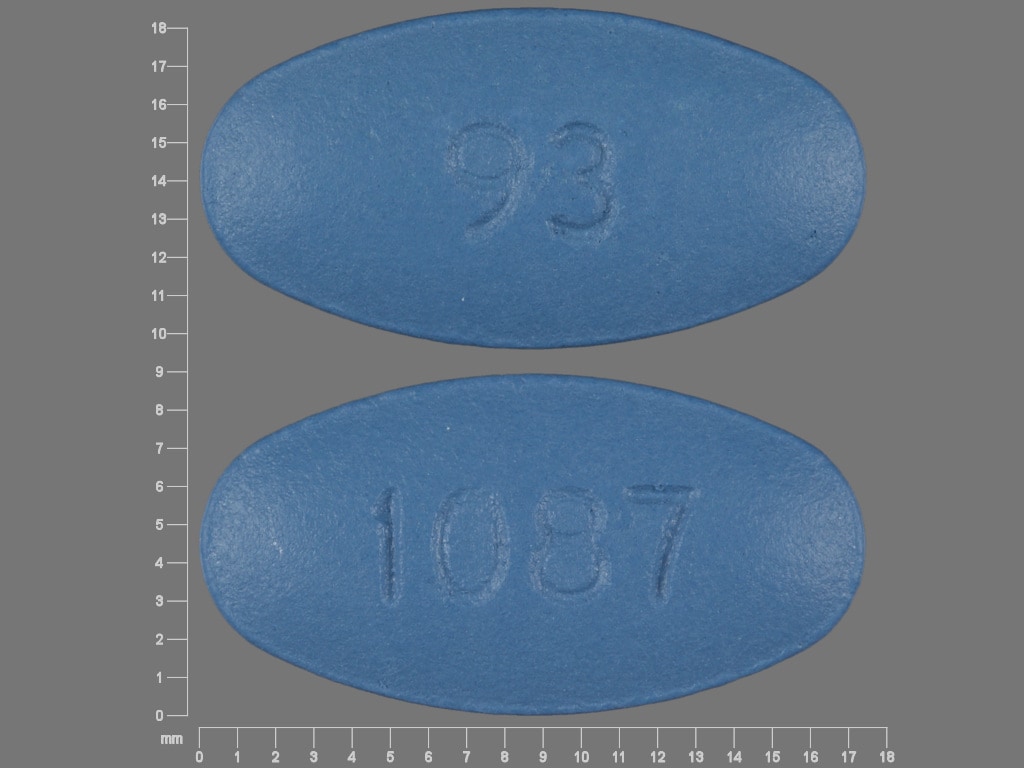 Imprint 93 1087 - cefaclor 500 mg