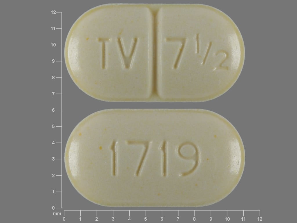 Image 1 - Imprint TV 7 1/2 1719 - warfarin 7.5 mg