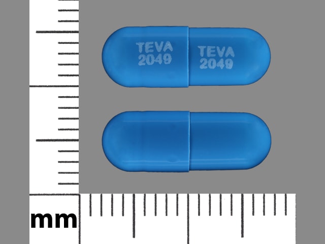 Image 1 - Imprint TEVA 2049 TEVA 2049 - tolterodine 4 mg