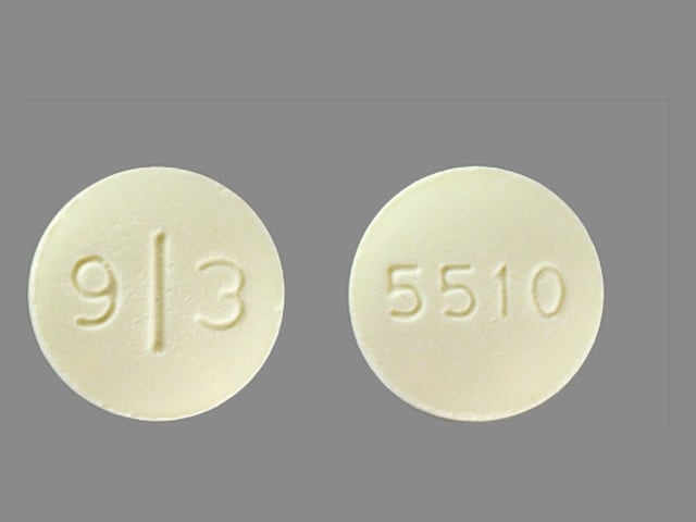 Imprint 9 3 5510 - mercaptopurine 50 mg