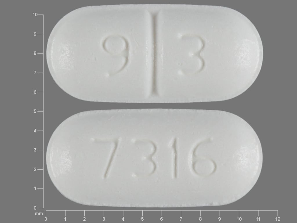 Imprint 9 3 7316 - desmopressin 0.1 mg
