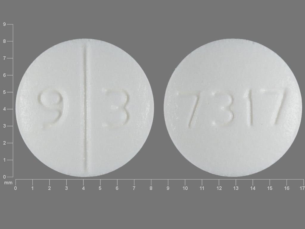 Imprint 9 3 7317 - desmopressin 0.2 mg