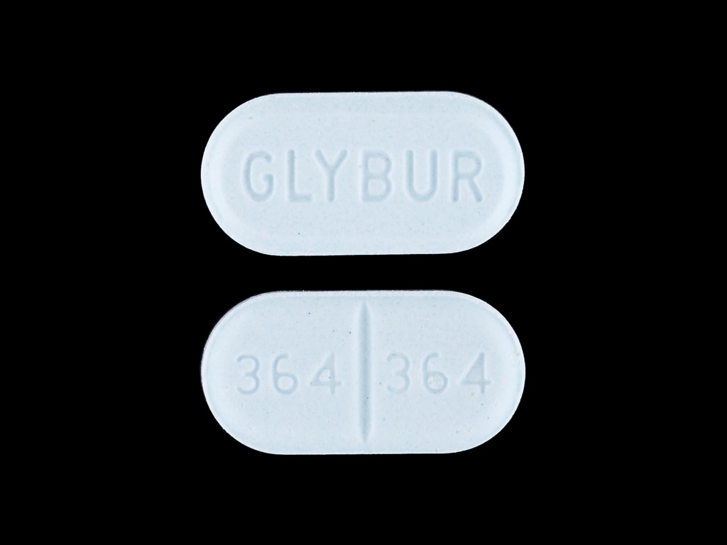 Image 1 - Imprint 364 364 GLYBUR - glyburide 5 mg