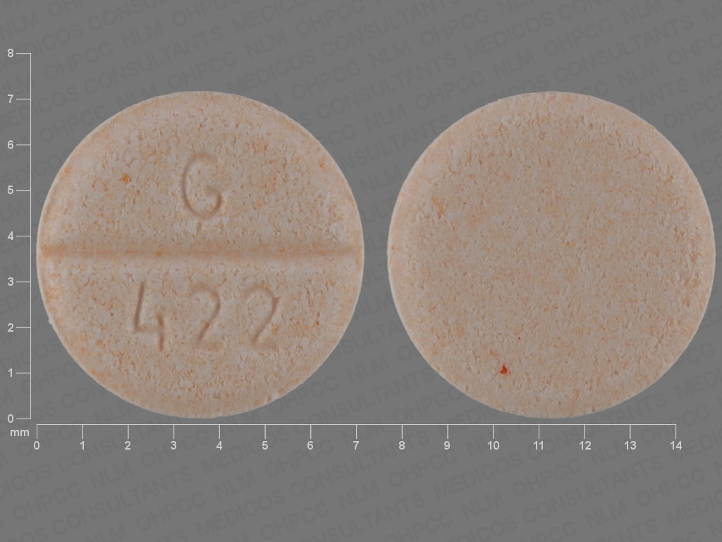 Image 1 - Imprint G 422 - midodrine 5 mg