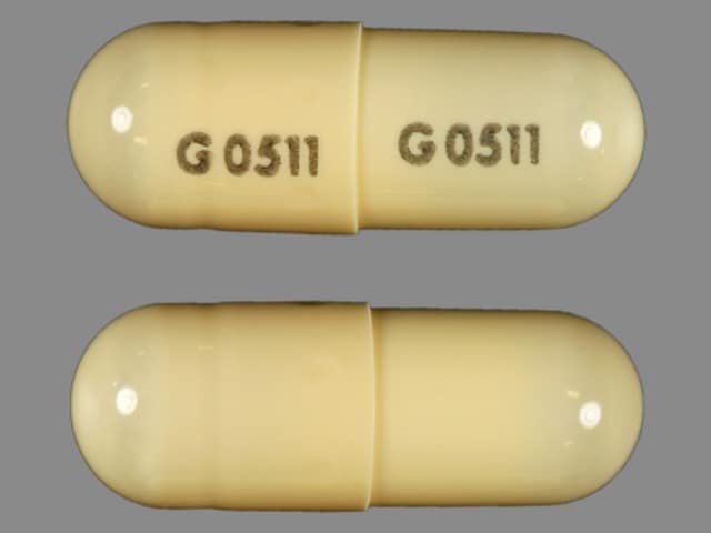 Imprint G 0511 G 0511 - fenofibrate 67 mg