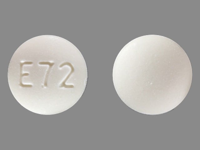 Image 1 - Imprint E72 - acarbose 50 mg