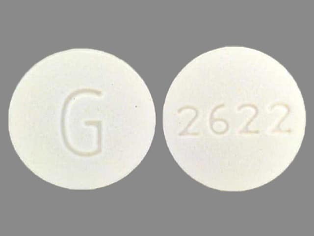 Imprint G 2622 - terbutaline 5 mg