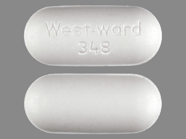 Image 1 - Imprint West-ward 348 - naproxen 500 mg