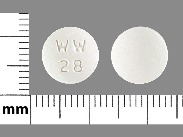 Image 1 - Imprint WW 28 - hydroxychloroquine 200 mg