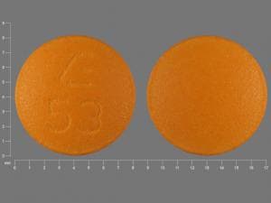 Pill Finder: 128 R Orange Round 
