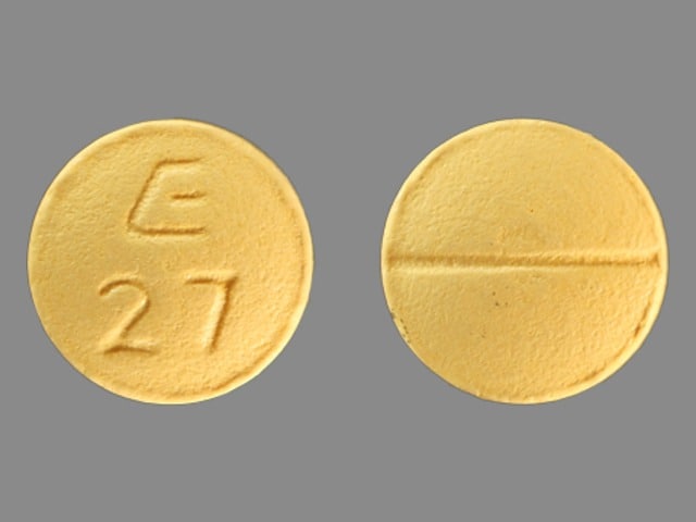 Image 1 - Imprint E 27 - fluvoxamine 50 mg