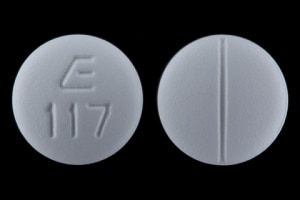 Image 1 - Imprint E 117 - labetalol 200 mg