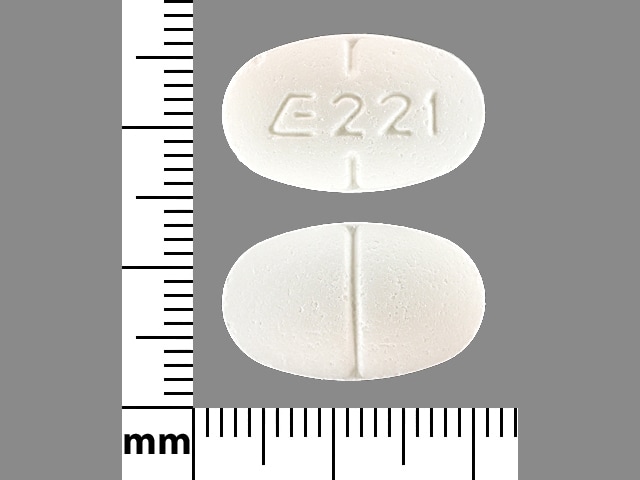 Image 1 - Imprint E 221 - metformin 1000 mg