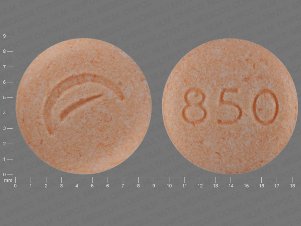 Image 1 - Imprint Logo (Actavis) 850 - guanfacine 1 mg