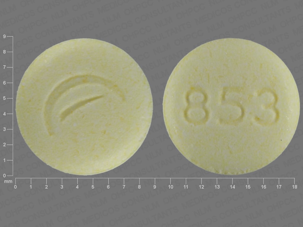 Image 1 - Imprint Logo (Actavis) 853 - guanfacine 3 mg