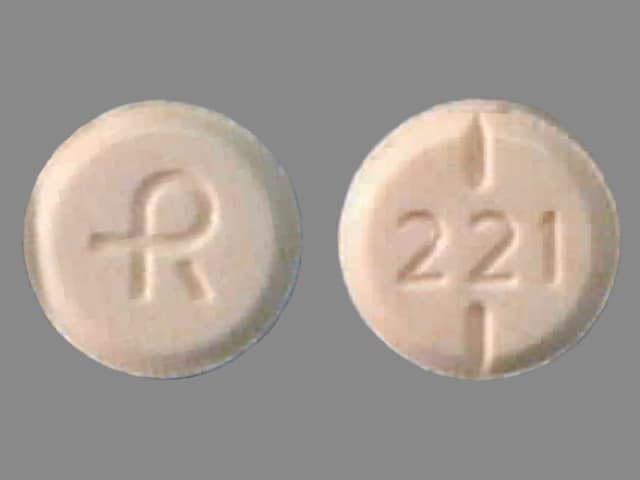 Image 1 - Imprint R 221 - hydrochlorothiazide 25 mg