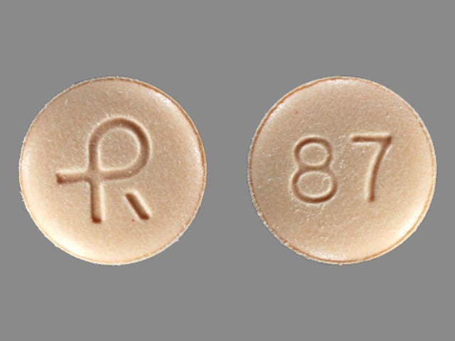 Image 1 - Imprint R 87 - alprazolam 2 mg