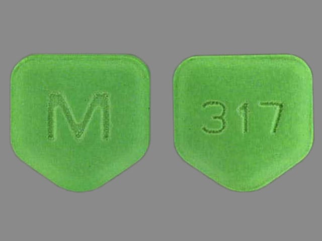 Image 1 - Imprint 317 M - cimetidine 300 mg