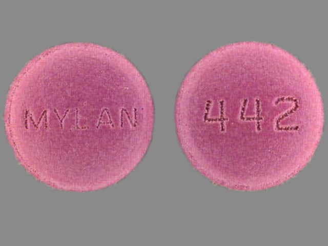 MYLAN 442 - Amitriptyline Hydrochloride and Perphenazine