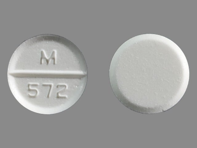 Imprint M 572 - albuterol 4 mg
