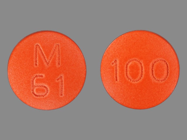 Image 1 - Imprint 100 M 61 - thioridazine 100 mg