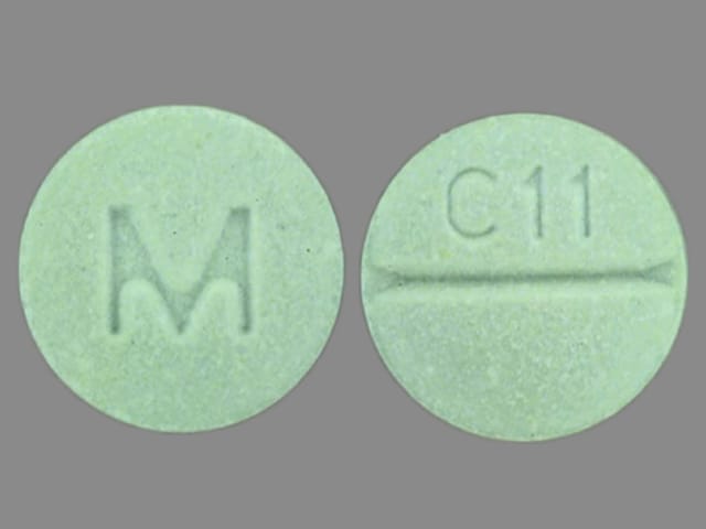 Image 1 - Imprint C11 M - clozapine 100 mg