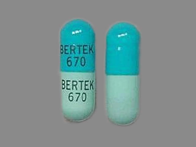 Image 1 - Imprint BERTEK 670 BERTEK 670 - Phenytek 200 mg