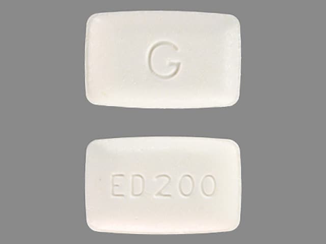 Imprint ED 200 G - etidronate 200 mg