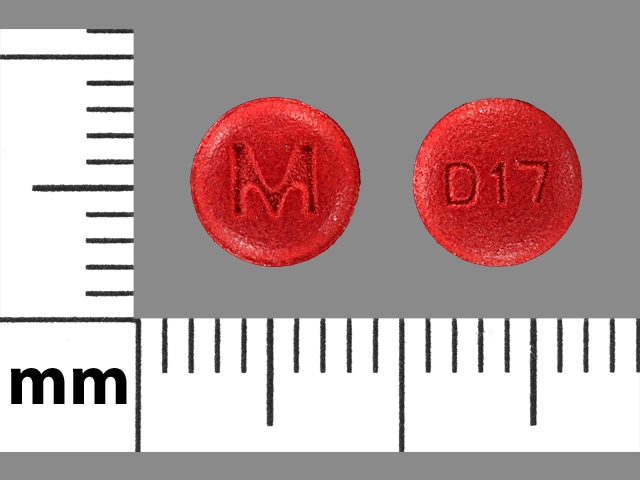 Imprint M D17 - desloratadine 5 mg