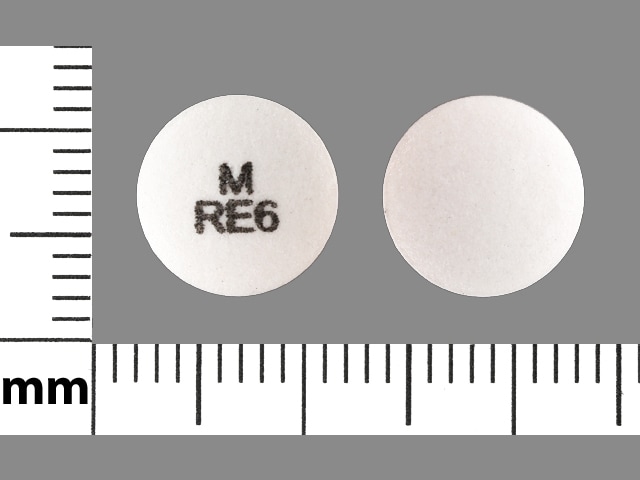 Image 1 - Imprint M RE6 - ropinirole 6 mg