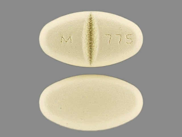 Image 1 - Imprint M 775 - benazepril/hydrochlorothiazide 20 mg / 25 mg