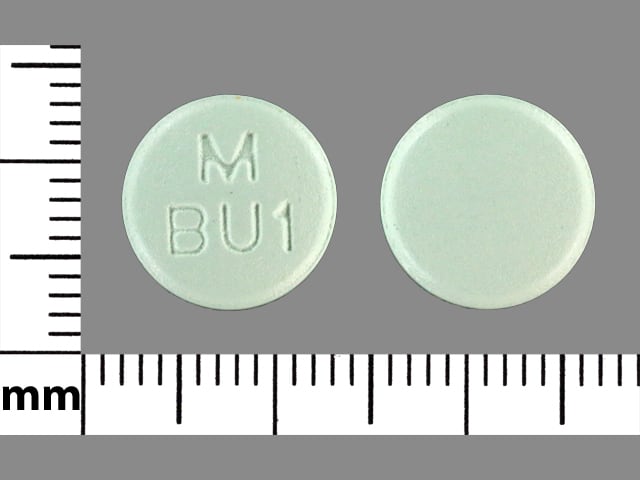 Image 1 - Imprint M BU1 - bupropion 150 mg