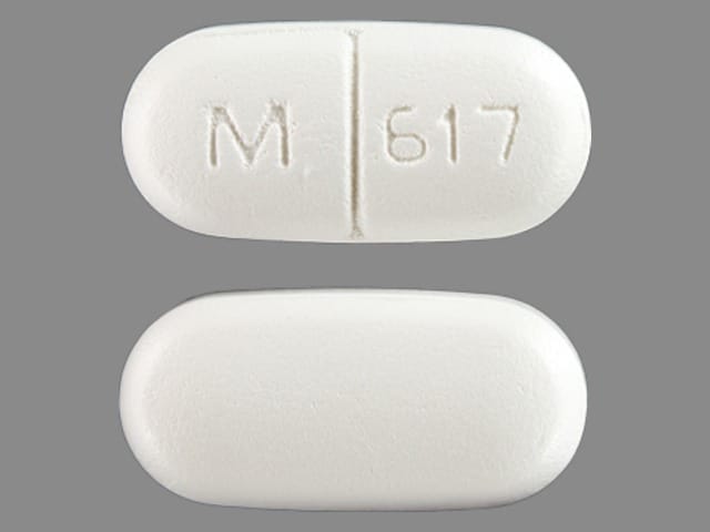 Image 1 - Imprint M 617 - levetiracetam 750 mg