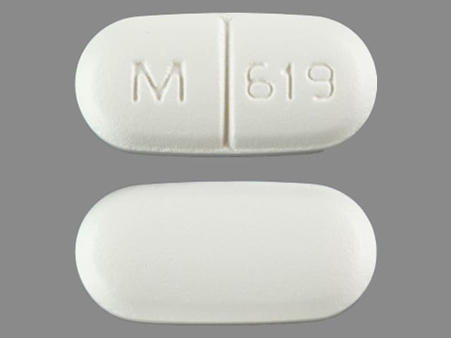 Image 1 - Imprint M 619 - levetiracetam 1000 mg