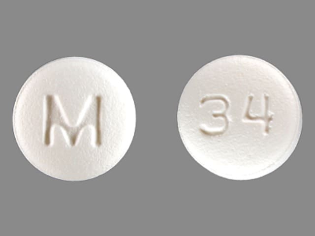 Image 1 - Imprint M 34 - anastrozole 1 mg