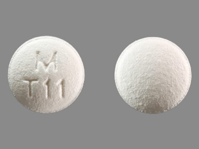 Image 1 - Imprint M T11 - topiramate 25 mg