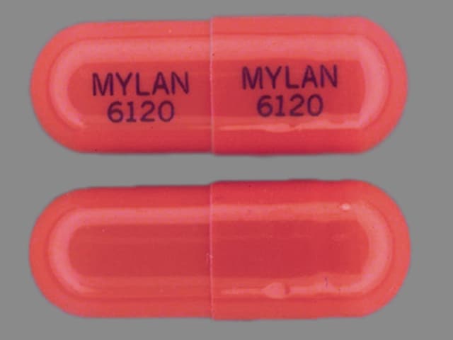 Image 1 - Imprint MYLAN 6120 MYLAN 6120 - Diltiazem Hydrochloride SR 120 mg