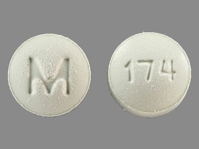 Imprint M 174 - metolazone 10 mg